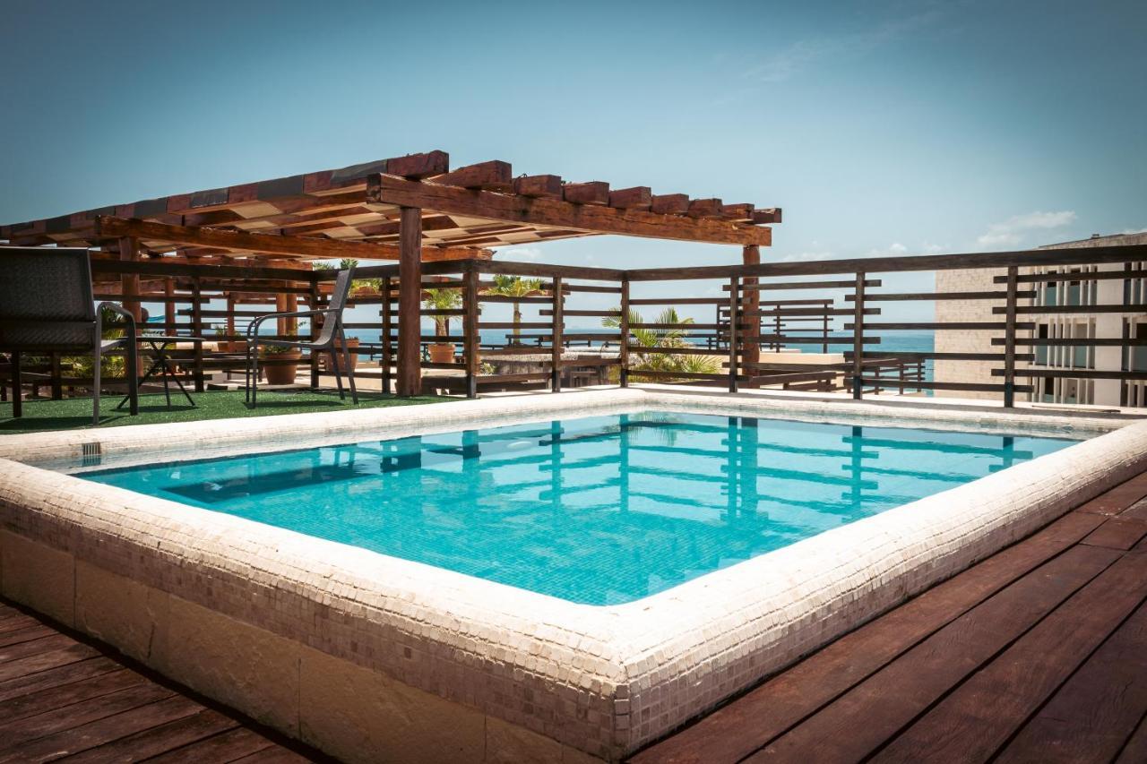 Aldea Thai Beachfront Condos Playa del Carmen Exteriör bild